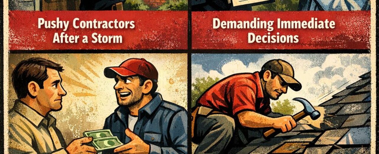 Common roofing scams explained