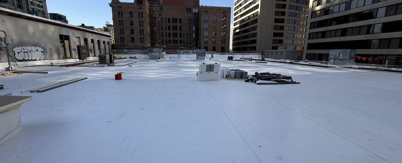 flat roof